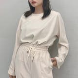 ベージュ | シンプルトップス | ＆soiree