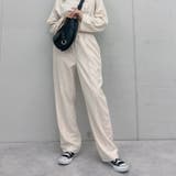 ベージュ | ピンタックパンツ | ＆soiree