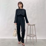 ピンタックパンツ | ＆soiree | 詳細画像7 