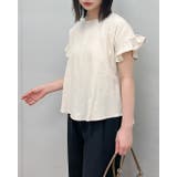 フリルTee | ＆soiree | 詳細画像2 