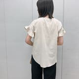 フリルTee | ＆soiree | 詳細画像4 