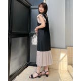 バイカラーワンピース | ＆soiree | 詳細画像6 