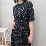 ブラック | ドットワンピース | ＆soiree
