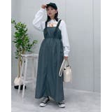 ナイロンミリタリージャンパースカート | ＆soiree | 詳細画像13 