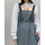 ナイロンミリタリージャンパースカート | ＆soiree | 詳細画像16 