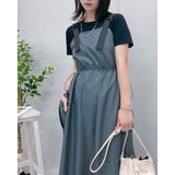 ナイロンミリタリージャンパースカート | ＆soiree | 詳細画像19 