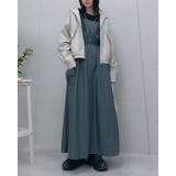 ナイロンミリタリージャンパースカート | ＆soiree | 詳細画像22 