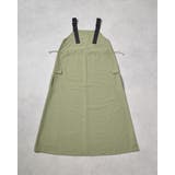 ナイロンミリタリージャンパースカート | ＆soiree | 詳細画像24 