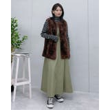 ナイロンミリタリージャンパースカート | ＆soiree | 詳細画像6 