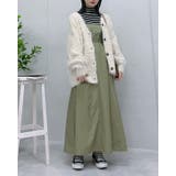 モックネックボーダーリブニット(指穴あり) | &soiree | 詳細画像25