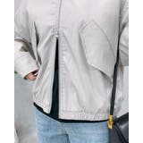 フェイクレザー2wayスタンドカラーブルゾン | ＆soiree | 詳細画像10 