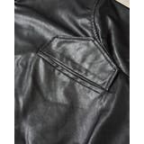 フェイクレザー2wayスタンドカラーブルゾン | ＆soiree | 詳細画像33 