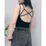 バッククロスカップ付キャミソール | ＆soiree | 詳細画像1 