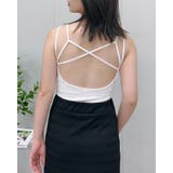 バッククロスカップ付キャミソール | ＆soiree | 詳細画像16 