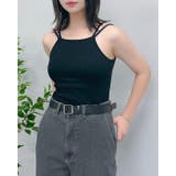 バッククロスカップ付キャミソール | ＆soiree | 詳細画像2 