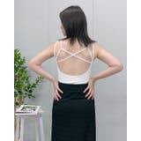 バッククロスカップ付キャミソール | ＆soiree | 詳細画像21 