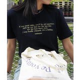 フロント刺繍Tシャツ | &soiree | 詳細画像10