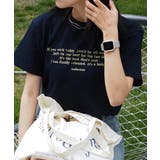 フロント刺繍Tシャツ | &soiree | 詳細画像11