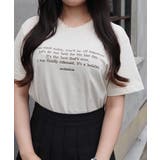 フロント刺繍Tシャツ | &soiree | 詳細画像24