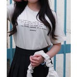 フロント刺繍Tシャツ | &soiree | 詳細画像28