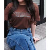フロント刺繍Tシャツ | &soiree | 詳細画像32