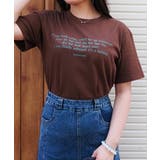 フロント刺繍Tシャツ | &soiree | 詳細画像36