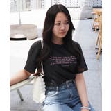 フロント刺繍Tシャツ | &soiree | 詳細画像47