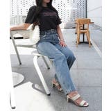 フロント刺繍Tシャツ | &soiree | 詳細画像48