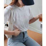 フロント刺繍Tシャツ | &soiree | 詳細画像5