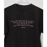 フロント刺繍Tシャツ | &soiree | 詳細画像57