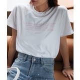 フロント刺繍Tシャツ | &soiree | 詳細画像6