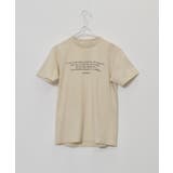 フロント刺繍Tシャツ | &soiree | 詳細画像59