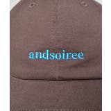 刺繍ロゴキャップ | ＆soiree | 詳細画像24 