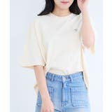 ピグメントプリントTシャツ(メッセージロゴ) | ＆soiree | 詳細画像14 