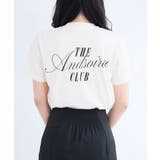 ピグメントプリントTシャツ(メッセージロゴ) | ＆soiree | 詳細画像18 