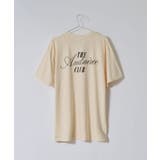 ピグメントプリントTシャツ(メッセージロゴ) | ＆soiree | 詳細画像36 