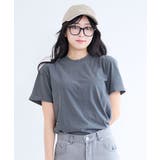 ピグメントプリントTシャツ(メッセージロゴ) | ＆soiree | 詳細画像7 