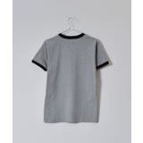 ロゴ刺繍リンガーTシャツ | &soiree | 詳細画像15