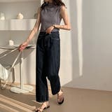 セミハイネック サマーニット ノースリーブトップス | ＆soiree | 詳細画像26 