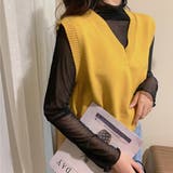 ハイネック シアートップス | ＆soiree | 詳細画像13 