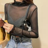 ハイネック シアートップス | ＆soiree | 詳細画像14 