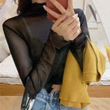 ハイネック シアートップス | ＆soiree | 詳細画像17 