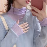 ハイネック シアートップス | ＆soiree | 詳細画像18 