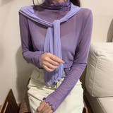 ハイネック シアートップス | ＆soiree | 詳細画像46 