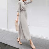 ウエストリボンプリーツワンピース | &soiree | 詳細画像5