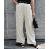 タックデザインワイドパンツ | &soiree | 詳細画像1