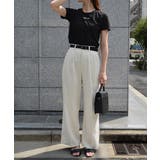 タックデザインワイドパンツ | &soiree | 詳細画像6