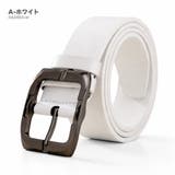 A-ホワイト | レザー カジュアル ベルト | RAiseNsE 