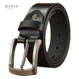 B-ブラック | レザー カジュアル ベルト | RAiseNsE 