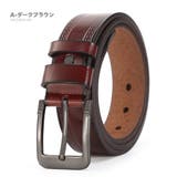 A-ダークブラウン | カジュアル レザー ベルト | RAiseNsE 